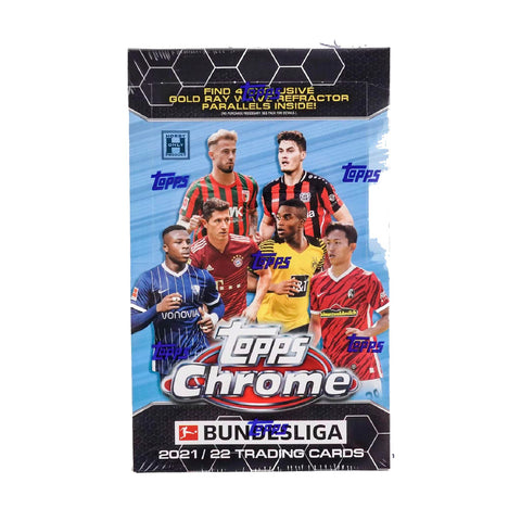 2021/22 Topps Chrome Bundesliga Soccer Hobby Lite Box