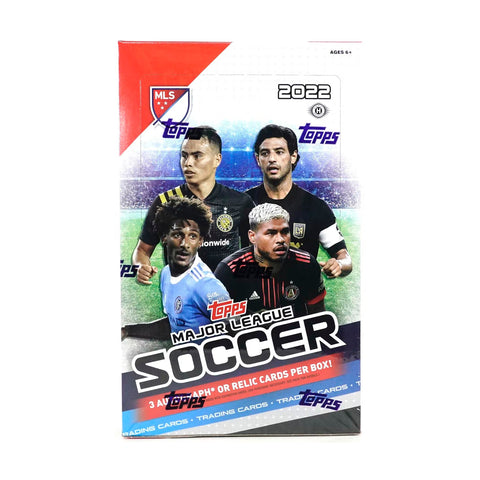 2022 Topps MLS Major League Soccer Hobby Box