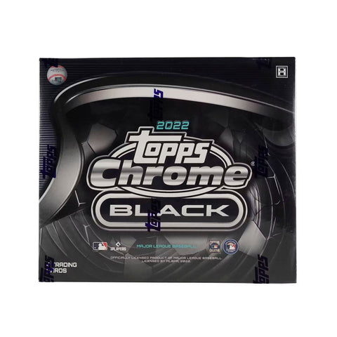 2022 Topps Chrome Black Baseball Hobby Box