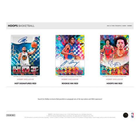 2022/23 Panini NBA Hoops Basketball Hobby Box