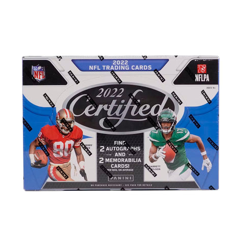 2022 Panini Certified Football Hobby Box