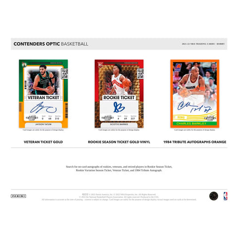 2021/22 Panini Contenders Optic Basketball Hobby Box