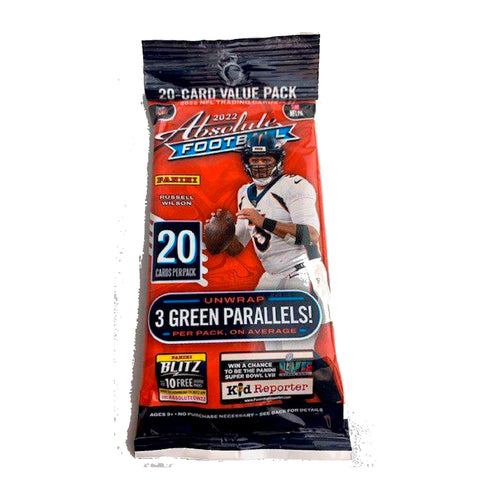 2022 Panini Absolute Football Fat Pack