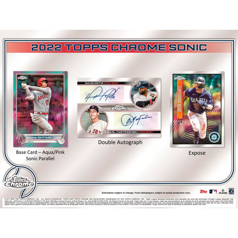 2022 Topps Chrome Sonic Baseball Hobby Lite Box