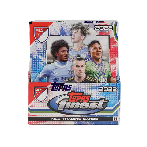 2022 Topps MLS Major League Soccer Finest Soccer Hobby Box