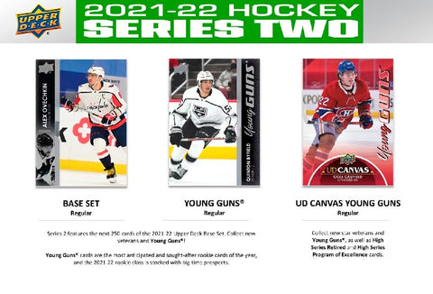 2021/22 Upper Deck Series 2 Hockey Blaster Box