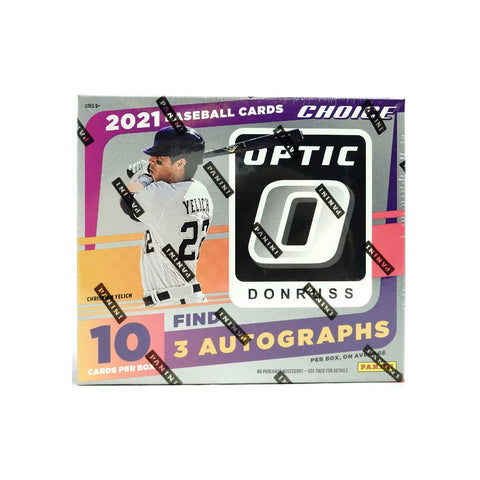 2021 Panini Donruss Optic Choice Baseball Hobby Box