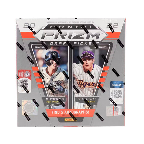 2022 Panini Prizm Draft Picks Baseball Hobby Box