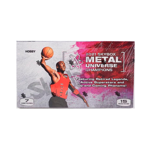 2021 Upper Deck Skybox Metal Universe Champions Hobby Box