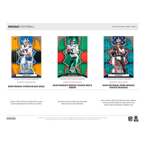 2022 Panini Mosaic Football Choice Box