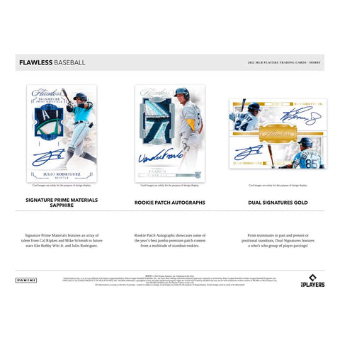 2022 Panini Flawless Baseball Hobby Box