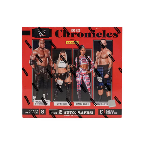 2022 Panini Chronicles WWE Wrestling Hobby Box