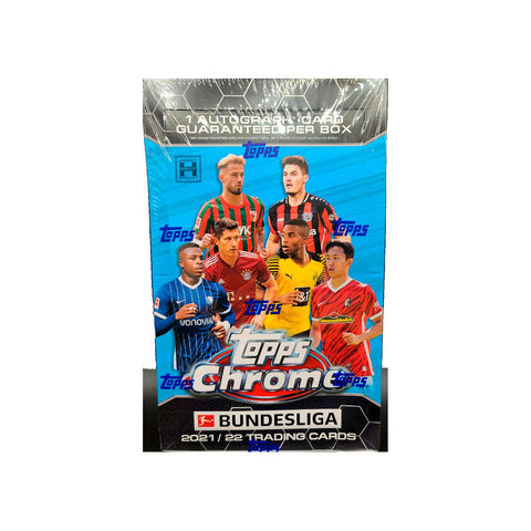 2021/22 Topps Chrome Bundesliga Soccer Hobby Box