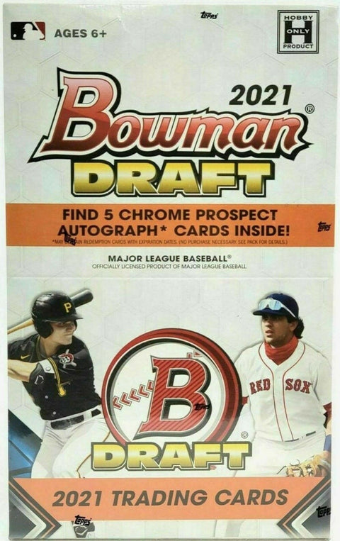 2021 BOWMAN DRAFT BASEBALL SUPER JUMBO BOX