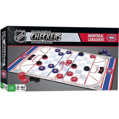 NHL Checkers Montreal Canadiens