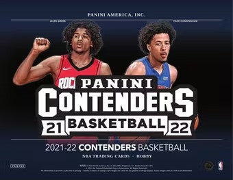 2021/22 Panini Contenders Basketball Hobby Box