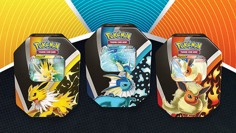 Pokemon Eevee Evolutions V Tin