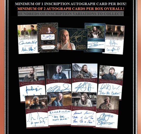 Game Of Thrones Iron Anniversary Series 2 Hobby Box
