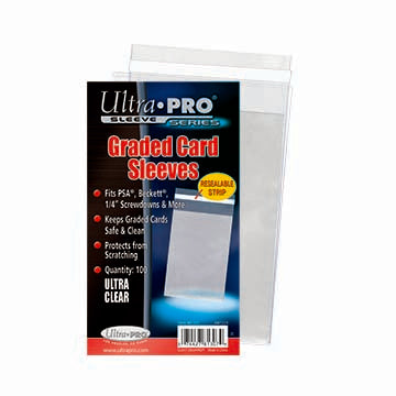 graded card team bags Ultra Pro GRADED Card Sleeve Team Bags 100 count– Total Sports Cards