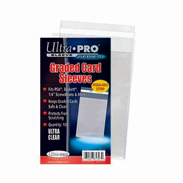 Ultra Pro GRADED Card Sleeve Team Bags 100 count
