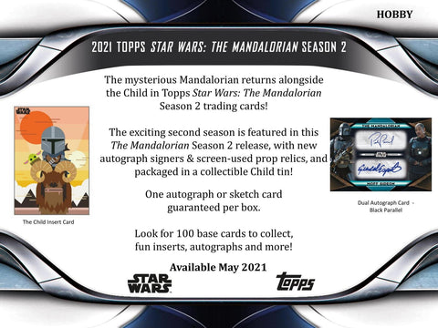 Star Wars The Mandalorian Season 2 Hobby Box